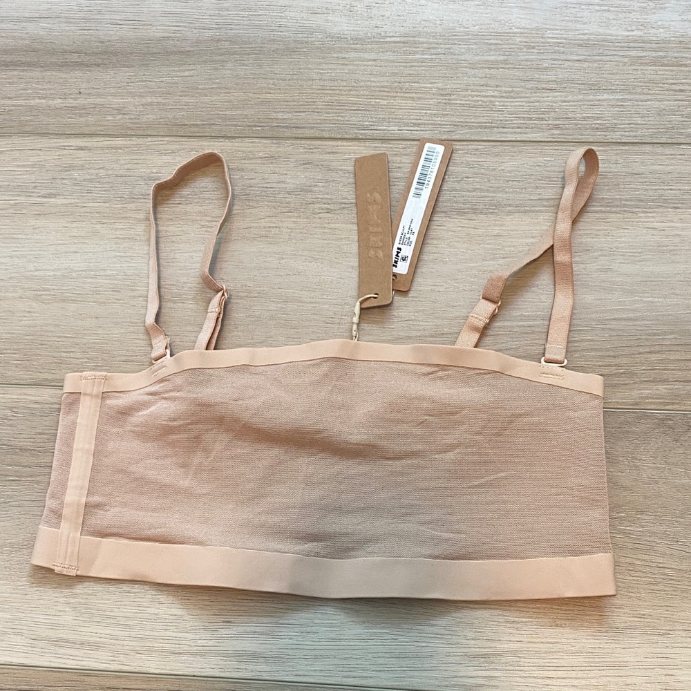 SKIMS Sheer Sculpt Bandeau Size XS *nwt